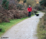 Man and dog Stoke Common