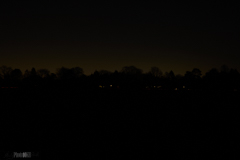 Shooting East 35mm at 6pm December 2018