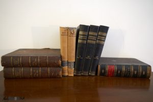 Assortment of Old books Landmark Trust County Antrim Northern Ireland