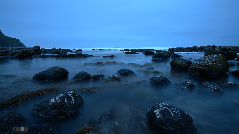 Dawn seascape photography County Antrim