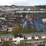 Middle Londonderry Housing estate Triptych
