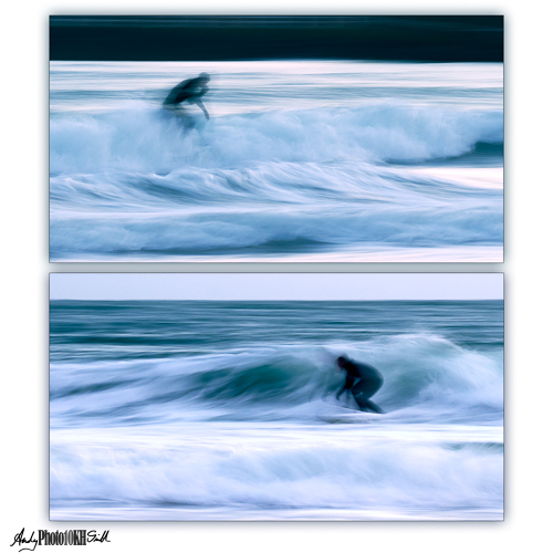 Duo of surf images