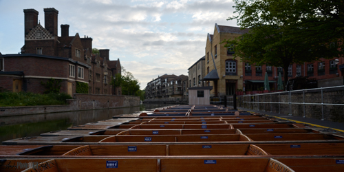 Punts on the side of the Cam