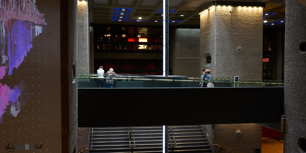 Atrium in the Barbican Centre London