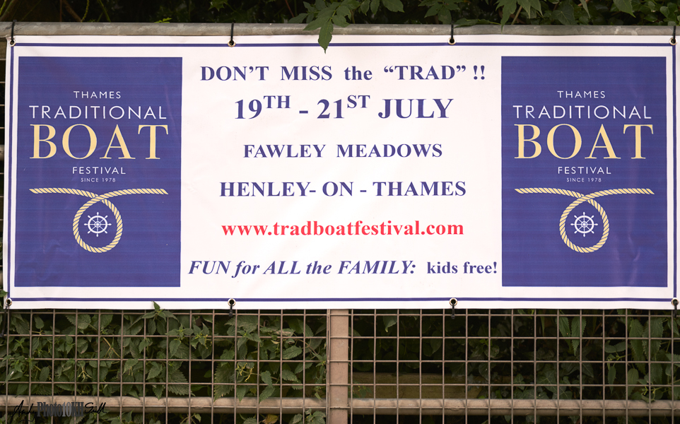 Banner for the Henley Traditional Boat Festival