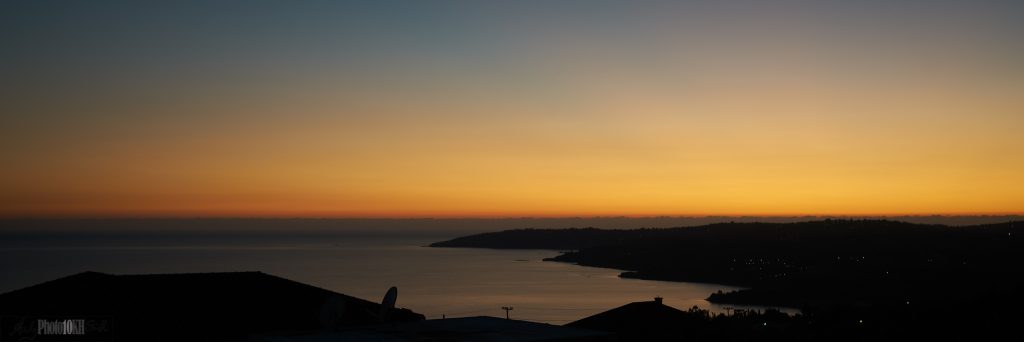 View from FZeen at night