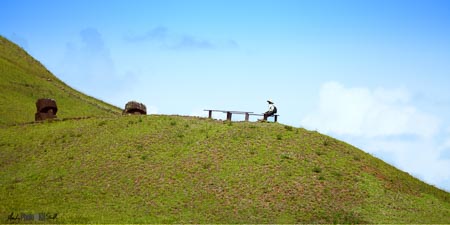 Moai Foundary Rapa Nui Guide