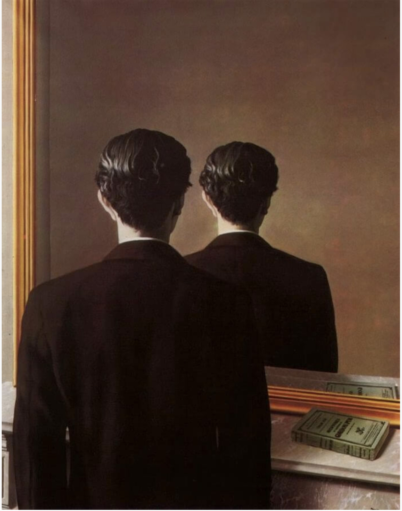 Rene Magritte Surrealist Mirror