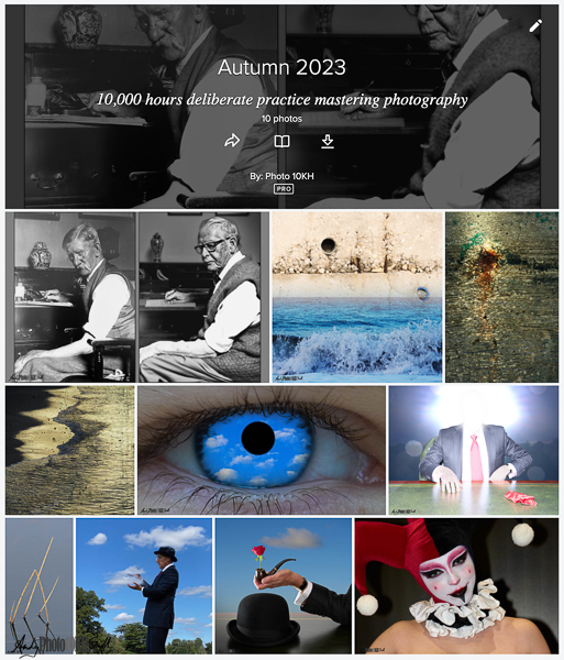 10,000 hours deliberate practice mastering photography Autumn 2023
