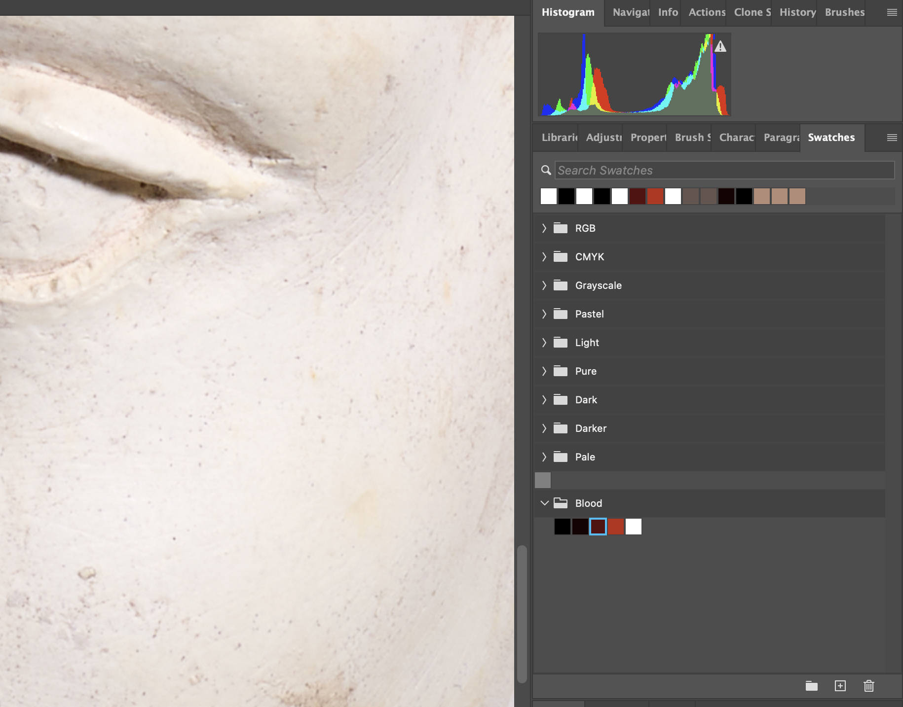 Horror Effect - Adding Blood from the Eye in Photoshop - Ten Thousand ...