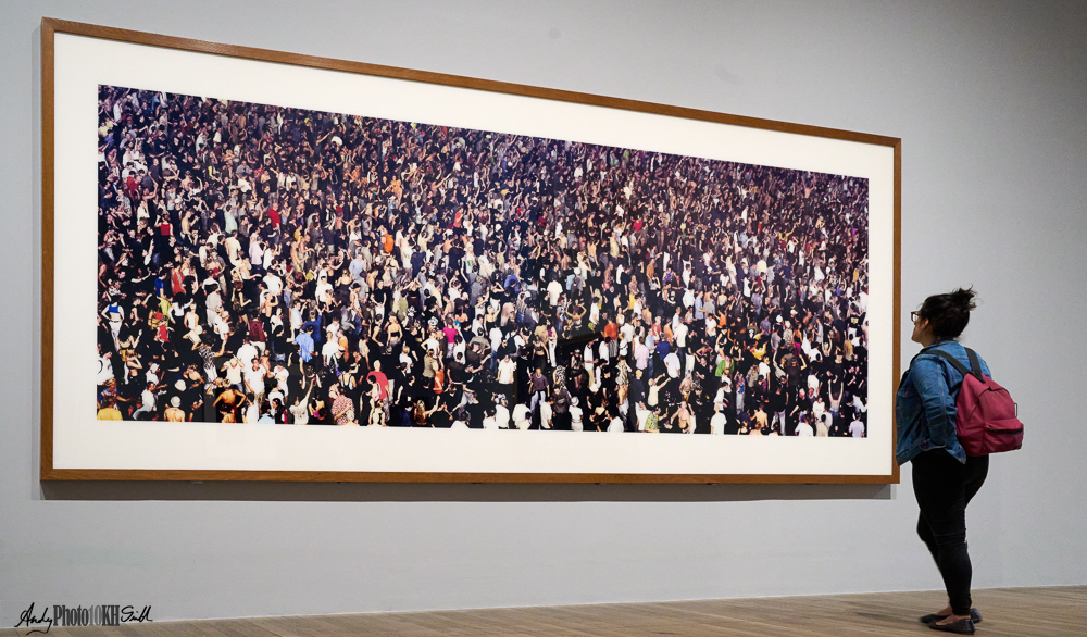 Andreas Gurskey at the Tate Modern's Capturing the Moment exhibition