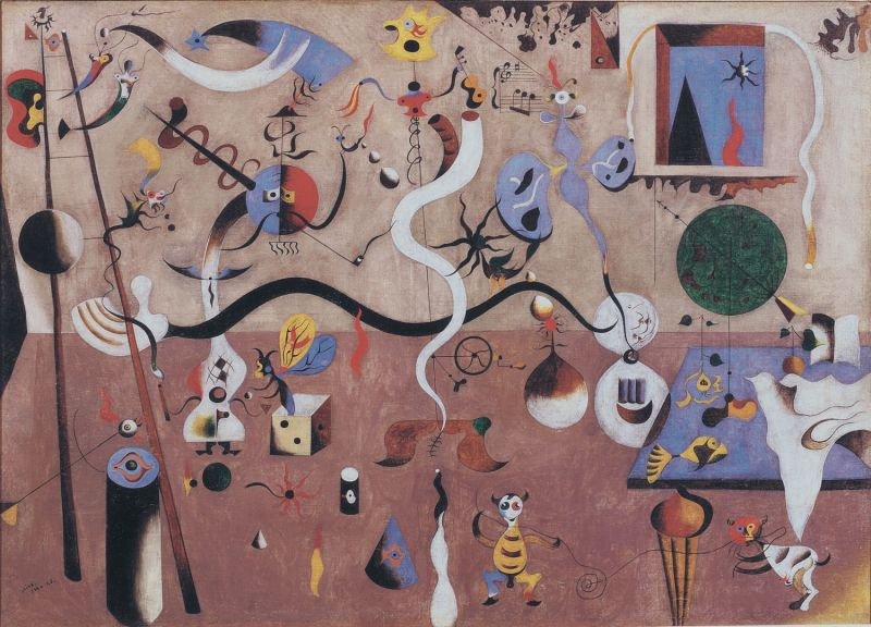 The Harlequin's Carnival 
Joan Miro
1924-1925