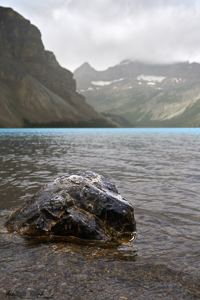 Bow Lake with Blue Stripe