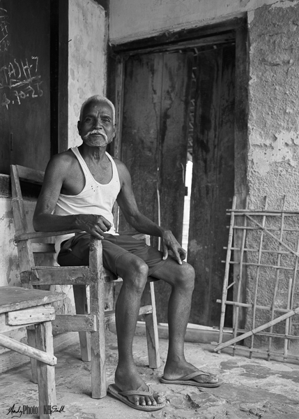 Village Man at Home Assam
